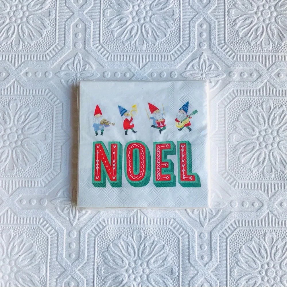 Celebrate It Noel Christmas Napkins 2 pk